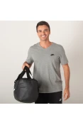 BOLSA NIKE DUFFEL BRASILIA PEQUENA 40 LITROS - Preto/branco BOLSA NIKE DUFFEL BRASILIA PEQUENA 40 LITROS - Preto/branco