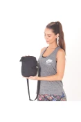 BOLSA NIKE FC SMIT - Preto/branco BOLSA NIKE FC SMIT - Preto/branco