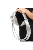 BOLSA NIKE METALLIC LUNA - Prata BOLSA NIKE METALLIC LUNA - Prata