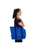 BOLSA NIKE NSW WOMENS BLUE LABEL TOTE - Azul/preto BOLSA NIKE NSW WOMENS BLUE LABEL TOTE - Azul/preto