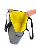 BOLSA NIKE NSW WOMENS BLUE LABEL TOTE - Cinza/verde BOLSA NIKE NSW WOMENS BLUE LABEL TOTE - Cinza/verde