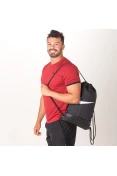 BOLSA NIKE SAQUINHO BRASILIA 9.0 - Preto/branco BOLSA NIKE SAQUINHO BRASILIA 9.0 - Preto/branco