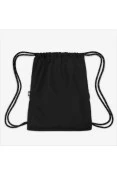 BOLSA SACOLA NIKE HERITAGE UNISSEX - Preto/branco BOLSA SACOLA NIKE HERITAGE UNISSEX - Preto/branco