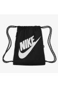 BOLSA SACOLA NIKE HERITAGE UNISSEX - Preto/branco BOLSA SACOLA NIKE HERITAGE UNISSEX - Preto/branco