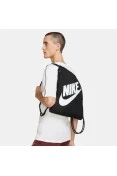 BOLSA SACOLA NIKE HERITAGE UNISSEX - Preto/branco BOLSA SACOLA NIKE HERITAGE UNISSEX - Preto/branco