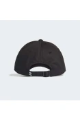 BONÉ ADIDAS 3 LISTRAS PROTECAO UV - Preto/branco BONÉ ADIDAS 3 LISTRAS PROTECAO UV - Preto/branco