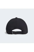 BONÊ ADIDAS BASEBALL AEROREADY 3-STRIPES - Preto/branco