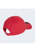 BONE ADIDAS BASEBALL TRES LISTRAS NEW LOGO - Vermelho/preto BONE ADIDAS BASEBALL TRES LISTRAS NEW LOGO - Vermelho/preto