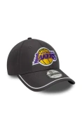 BONÉ NEW ERA PIPING LOS ANGELES LAKERS - Grafite/amarelo BONÉ NEW ERA PIPING LOS ANGELES LAKERS - Grafite/amarelo