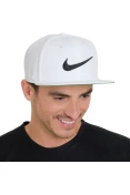 BONÉ NIKE SWOOSH PRO - Branco/preto BONÉ NIKE SWOOSH PRO - Branco/preto