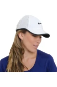 BONÉ NIKE WS FEATHER LIGHT - Branco/preto BONÉ NIKE WS FEATHER LIGHT - Branco/preto