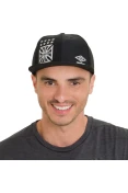 BONÉ UMBRO VASCO VIAGEM 2016 - Preto/cinza BONÉ UMBRO VASCO VIAGEM 2016 - Preto/cinza