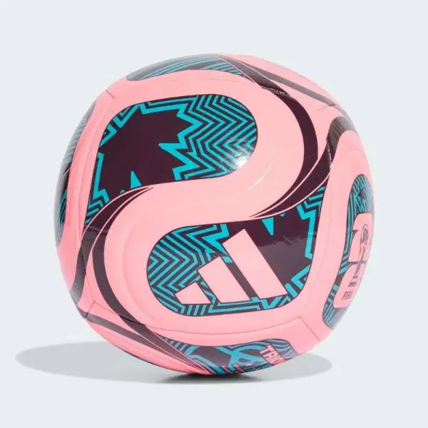 Bola de Futebol Copa do Mundo Fifa 2026 Trionda Club Branca Tamanho 5 Adidas - Rosa/azul