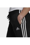 CALÇA ADIDAS 3 STRIPES COM PUNHO FEMININO - Preto/branco CALÇA ADIDAS 3 STRIPES COM PUNHO FEMININO - Preto/branco