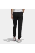 CALÇA ADIDAS 3 STRIPES COM PUNHO FEMININO - Preto/branco CALÇA ADIDAS 3 STRIPES COM PUNHO FEMININO - Preto/branco