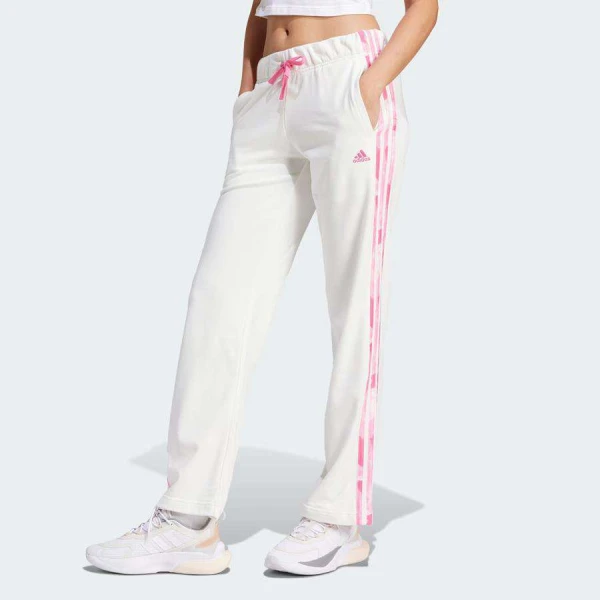 CALÇA ADIDAS ALL OVER PRINT FEMININA - Bege/rosa