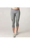 CALÇA ADIDAS ALPHASKIN SPORT HEATHER 3/4 FEMININA - Grafite