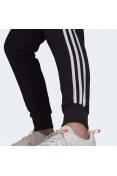 CALÇA ADIDAS ESSENTIALS FRENCH TERRY 3-STRIPES FEMININA - Preto/branco CALÇA ADIDAS ESSENTIALS FRENCH TERRY 3-STRIPES FEMININA - Preto/branco