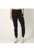 CALÇA ADIDAS ESSENTILAS 3S FEMININA - Preto/branco CALÇA ADIDAS ESSENTILAS 3S FEMININA - Preto/branco