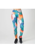 CALÇA ADIDAS LEGGING 7/8 TROPICANA FEMININA - Rosa/azul CALÇA ADIDAS LEGGING 7/8 TROPICANA FEMININA - Rosa/azul