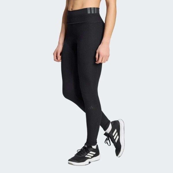 CALÇA ADIDAS LEGGING ALL ME RIB FEMININA - Preto