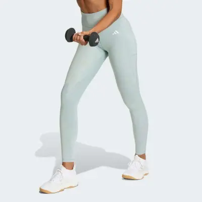 CALÇA ADIDAS LEGGING OPTIME ESSENTIALS FEMININA - Verde