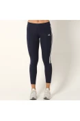 CALÇA ADIDAS LEGGING RUNNING 3S FEMININA - Marinho/branco CALÇA ADIDAS LEGGING RUNNING 3S FEMININA - Marinho/branco