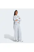 CALÇA ADIDAS PARACHUTE ESSENTIALS 3S FEMININO - Cinza/branco