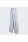CALÇA ADIDAS PARACHUTE ESSENTIALS 3S FEMININO - Cinza/branco CALÇA ADIDAS PARACHUTE ESSENTIALS 3S FEMININO - Cinza/branco