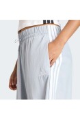 CALÇA ADIDAS PARACHUTE ESSENTIALS 3S FEMININO - Cinza/branco CALÇA ADIDAS PARACHUTE ESSENTIALS 3S FEMININO - Cinza/branco