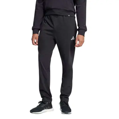 CALÇA ADIDAS SMALL LOGO SINGLE JERSEY MASCULINA - Preto