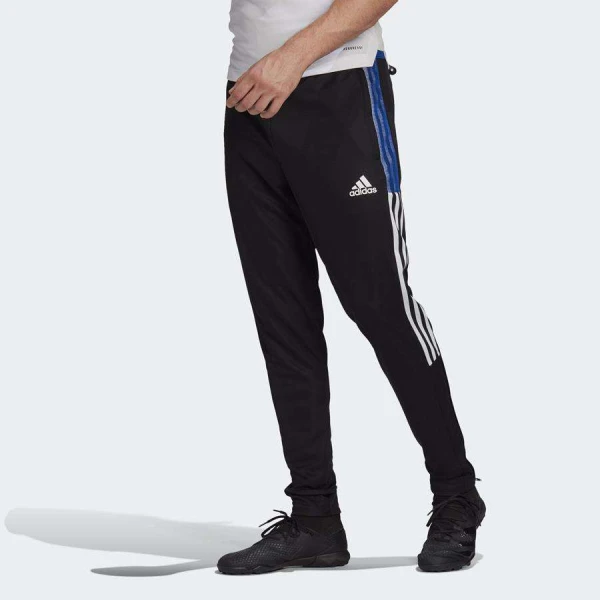 CALÇA ADIDAS TIRO 21 MASCULINA - Preto/azul