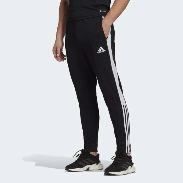 CALÇA ADIDAS TIRO ESSENTIAL MASCULINO - Preto/branco