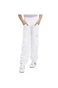 CALCA ADIDAS YG ADIVOLA WOV INFANTIL - Branco CALCA ADIDAS YG ADIVOLA WOV INFANTIL - Branco