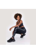 CALÇA FUSÔ NEO LIVE ICON LUX FEMININA - Preto