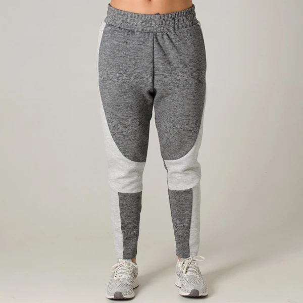 CALÇA JOGGER PUMA EVOSTRIPE PANTS FEMININA - Grafite/cinza