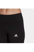 CALÇA LEGGING CINTURA ALTA ESSENTIALS LOGO ADIDAS FEMININA - Preto CALÇA LEGGING CINTURA ALTA ESSENTIALS LOGO ADIDAS FEMININA - Preto