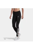 CALÇA LEGGING CINTURA ALTA ESSENTIALS LOGO ADIDAS FEMININA - Preto CALÇA LEGGING CINTURA ALTA ESSENTIALS LOGO ADIDAS FEMININA - Preto
