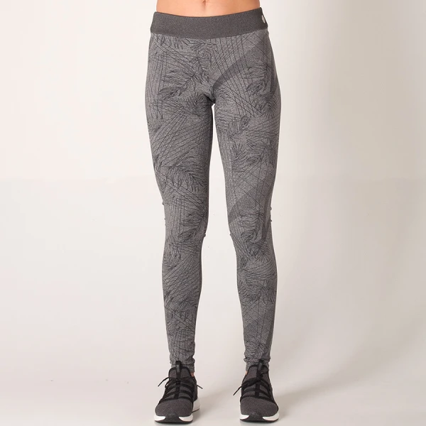 CALÇA LEGGING COLCCI ESTAMPADA FEMININA - Grafite/preto