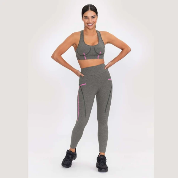 CALÇA LEGGING LIVE GROOVE FEMININA - Grafite