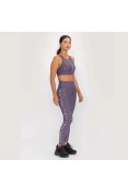 CALÇA LEGGING LIVE ICON LUX FEMININA - Roxo