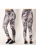 CALÇA LEGGING NIKE FAST 7/8 FEMININA - Branco/preto CALÇA LEGGING NIKE FAST 7/8 FEMININA - Branco/preto