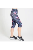 CALÇA LIVE CAPRI FLEX HINDSIGHT FEMININA - Preto/azul CALÇA LIVE CAPRI FLEX HINDSIGHT FEMININA - Preto/azul