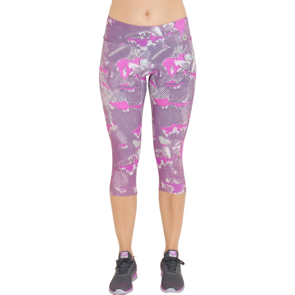 CALÇA LIVE CORSÁRIO ACTIVE EM FLEXAR FEMININA - Roxo/rosa