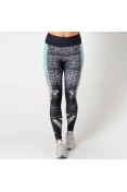 CALÇA LIVE FUSÔ CITY LIGHTS FEMININA - Preto/verde CALÇA LIVE FUSÔ CITY LIGHTS FEMININA - Preto/verde