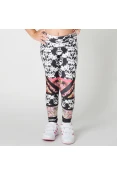 CALÇA LIVE LEGGING CUBISM BOOST INFANTIL - Branco/preto CALÇA LIVE LEGGING CUBISM BOOST INFANTIL - Branco/preto