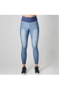 CALÇA LIVE LEGGING JEANS REVERSIBLE ACTIVE LIFE FEMININA - Azul