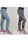 CALÇA LIVE LEGGING REVERSIBLE RISE JEANS INFANTIL - Azul/preto CALÇA LIVE LEGGING REVERSIBLE RISE JEANS INFANTIL - Azul/preto