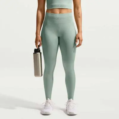 CALÇA NIKE LEGGING PRO SEAMLESS FEMININA - Verde