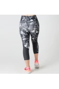 CALÇA NIKE POWER CAPRI FEMININA - Chumbo/branco CALÇA NIKE POWER CAPRI FEMININA - Chumbo/branco